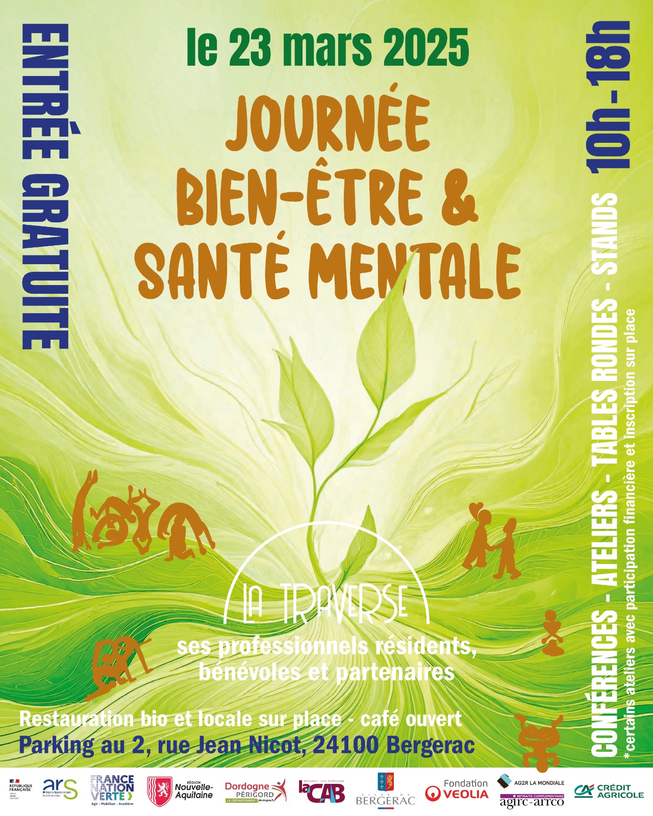Journée Bien-être et Santé mentale le 23 Mars 2025