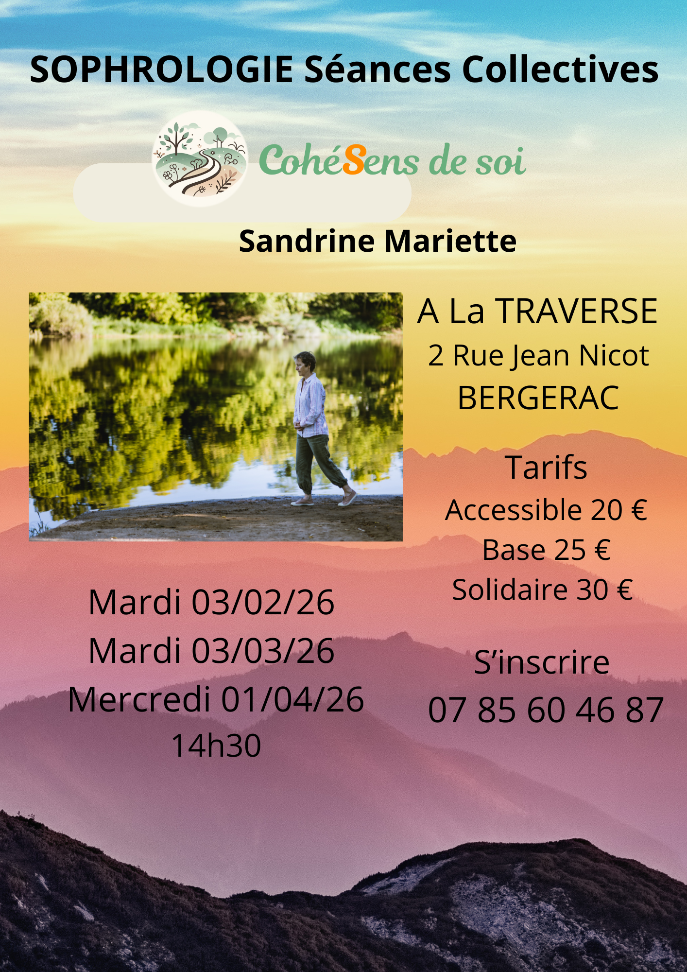 Pour votre bien-être : un programme de séances collectives